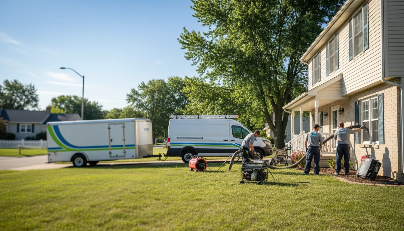 Flooded Basement Restoration And Cleanup With Repair in Moscow, KS near me